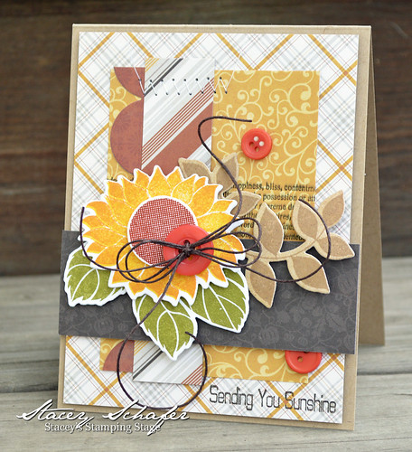 sunflower surprise card