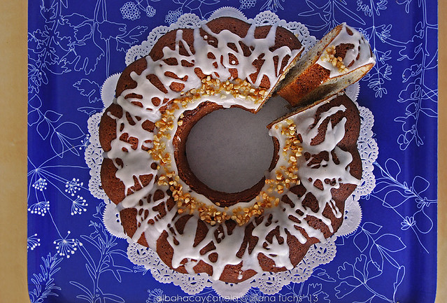 Hazelnut orange bundt cake