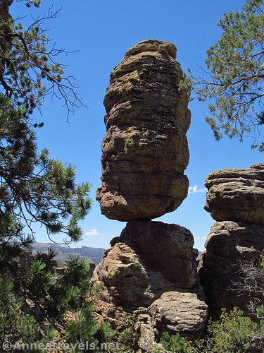 Pinnacle Rock, Heart of Rocks Loop Trail, Chiricahua National Monument, Arizona