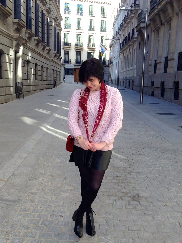 Las Cortes, Madrid, España - Outfit of the day - Zara