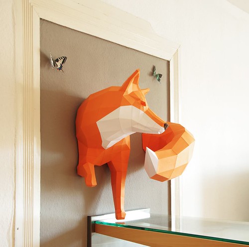 3D Paper Craft Animals - Paperwolf