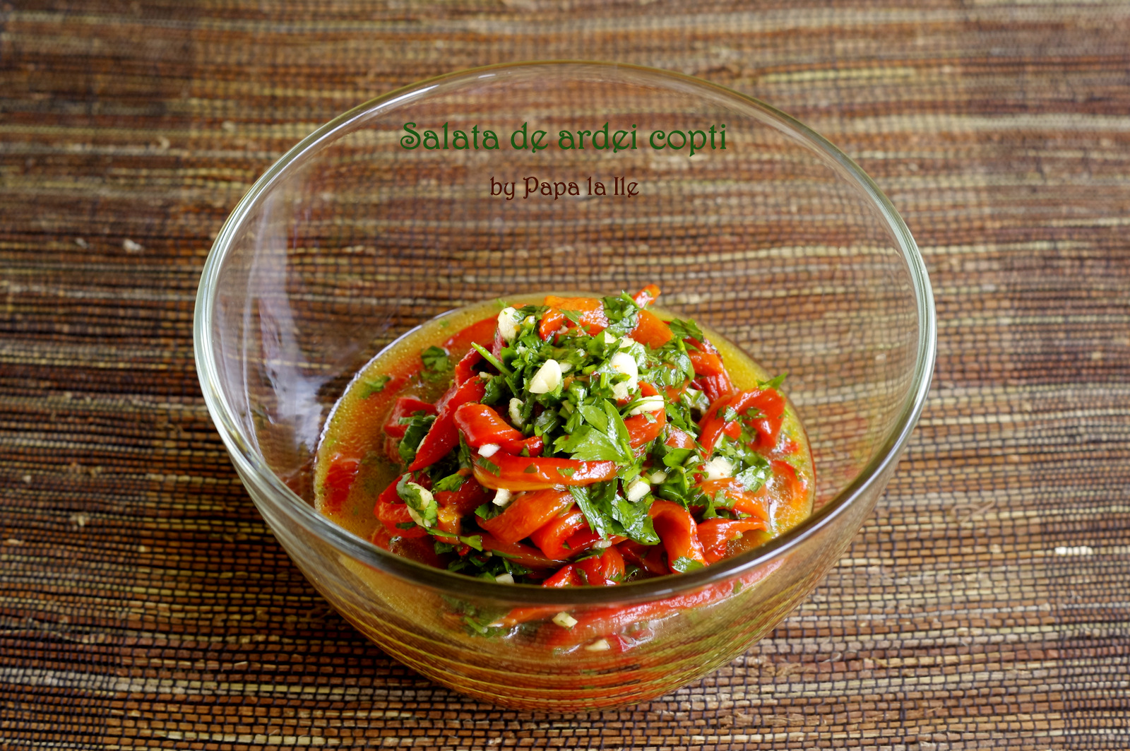 Salata de vinete, salata de ardei copti (4)
