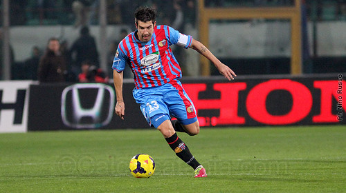 Mariano Izco, il migliore in campo per il Catania a Parma