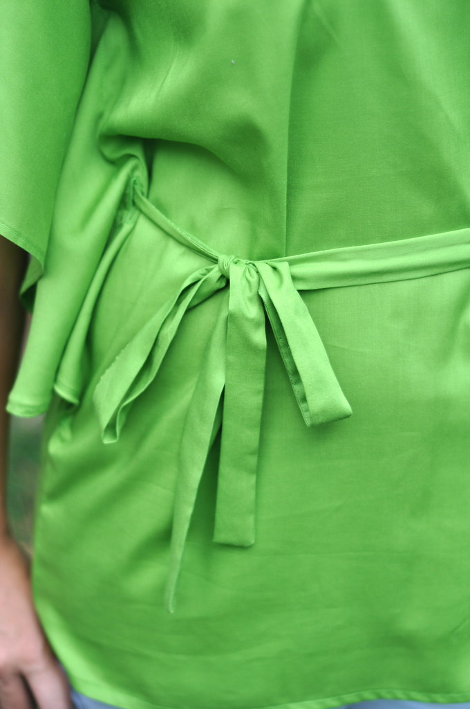 victory patterns satsuki top dress casual summer green