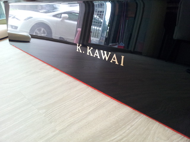 KAWAI RX-5響板清潔