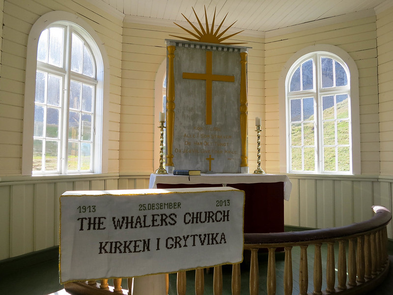 Whaler's Church in Grytviken, South Georgia