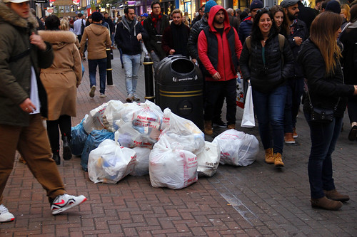 Rubbish in London