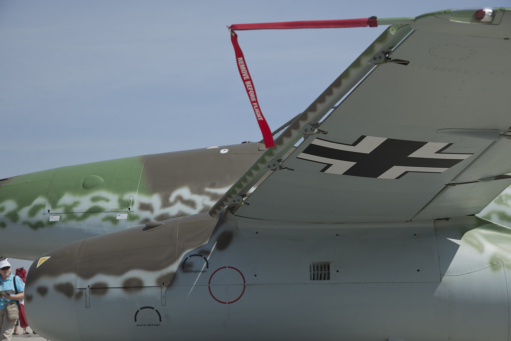 Hamilton Airshow ME-262 close up