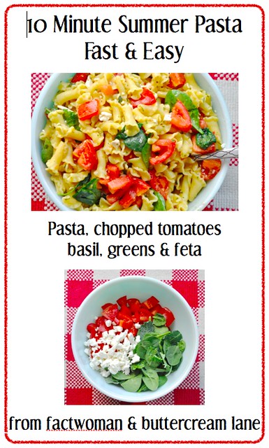 10 Minute Summer Pasta for a Fast and Easy Dinner