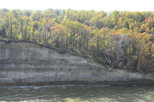 Popular Fossil Beach at Westmoreland State Park drains Great Meadows wetland swamp