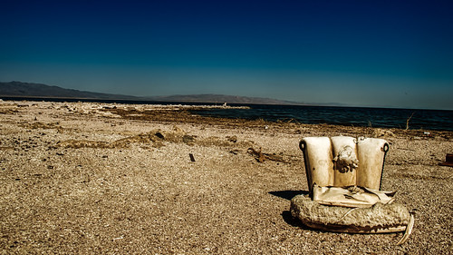 Salton Sea Beach Chair by hbmike2000
