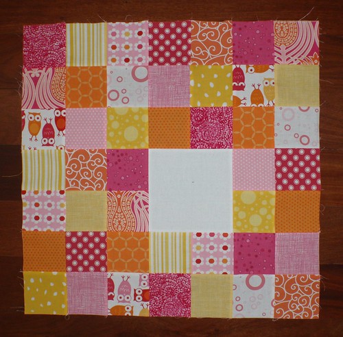 Patchwork Cushion top for Miss L