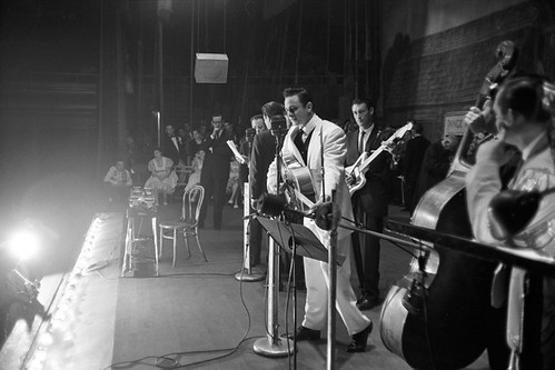 Johnny Cash & The Tennessee Two on The Grand Ole Opry Show, late 1950s