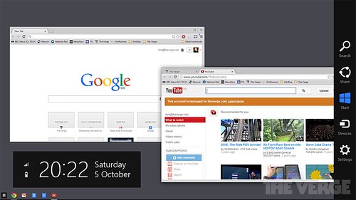 Chrome OS-браузер для Windows 8