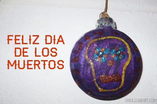 feliz day of the dead ornaments