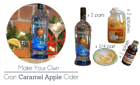 How to mix a Cran Caramel Apple Cider 2