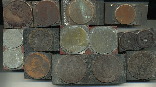 Whitman coin printign blocks