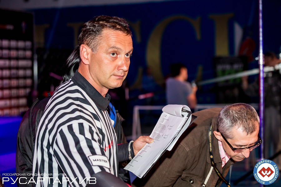 Andrey Mosolov - Head Referee for A1 RUSSIAN OPEN 2013 │ A1 RUSSIAN OPEN 2013, Photo Source: armsport-rus.ru