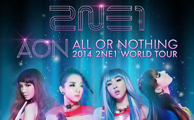 Konsert 2NE1 World Tour All Or Nothing Live in Malaysia