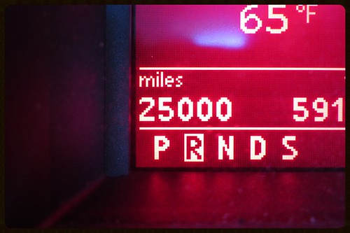 25000 miles!
