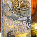 Brews and potions Halloween decor altered book by Asia King
