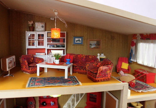 Lundby living room - Wohnzimmer