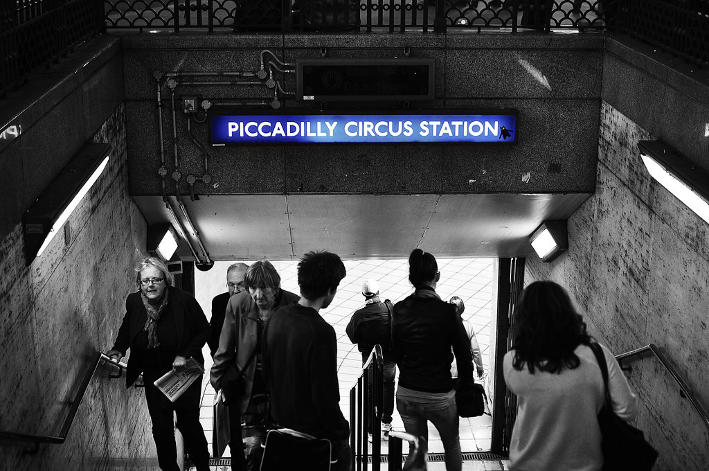 Piccadilly Circus Station, London Underground