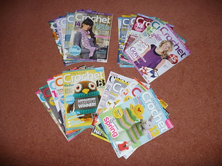 Inside Crochet Magazines For Sale £1.00 each plus postage.
