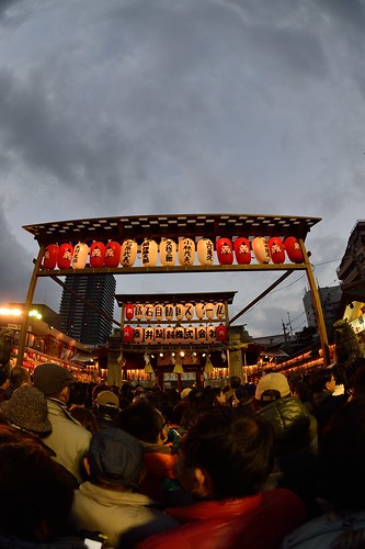 One scene of Toka-ebisu festival in Imamiya-ebisu Shinto Shrine No.1