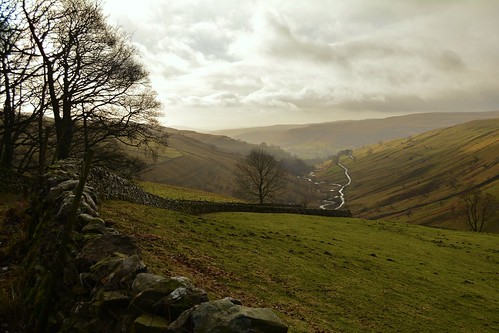 View towards Wharfedale from the Coverdale road out of Kettlewell