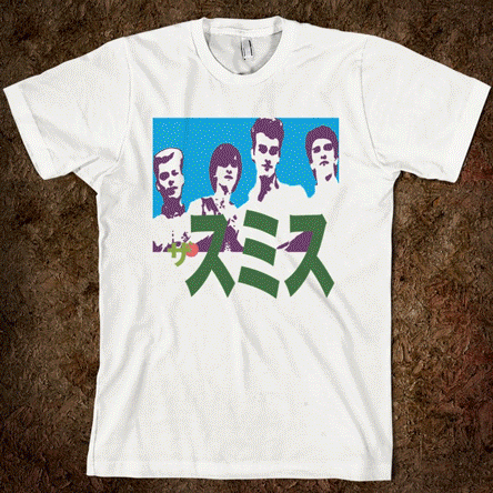 New Smiths Japan t-shirt animation