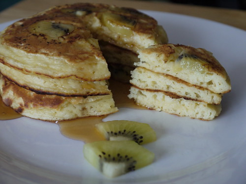 Kiwifruit Pancake Stack