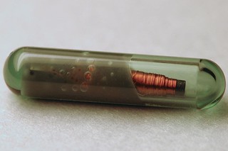Microchip for human implantation