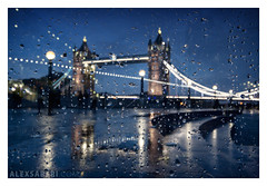 Rainy London Windows