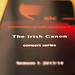 The Irish Canon Concert Series Launch