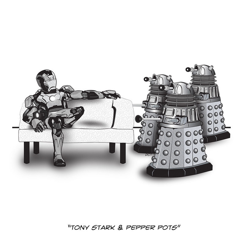 Tony Stark & Pepper Pots