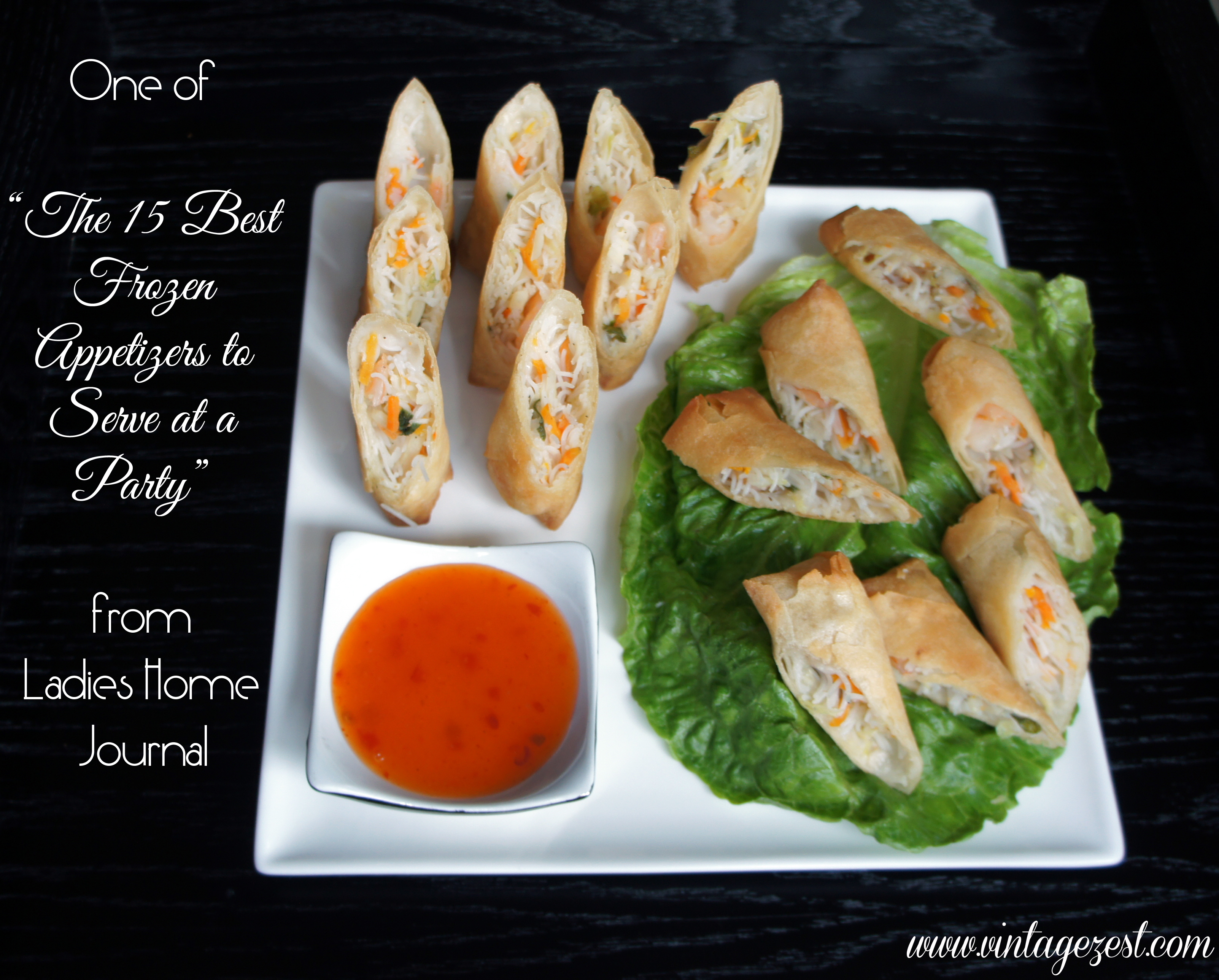 SeaPak Spring Rolls Quick Holiday Appetizers #PakTheParty #shop #ad 2