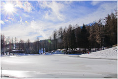 Lago della Ninfa  (MO) neve 2013