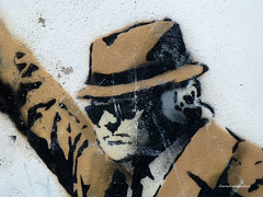 Banksy?? 'Spy Booth' Cheltenham