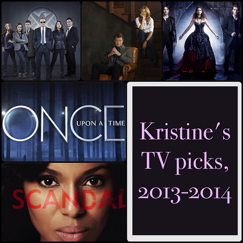 Kristine's TV picks, 2013-2014