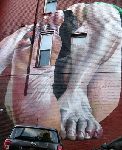 Rochester Wall Therapy Feet at Gregory and South Clinton