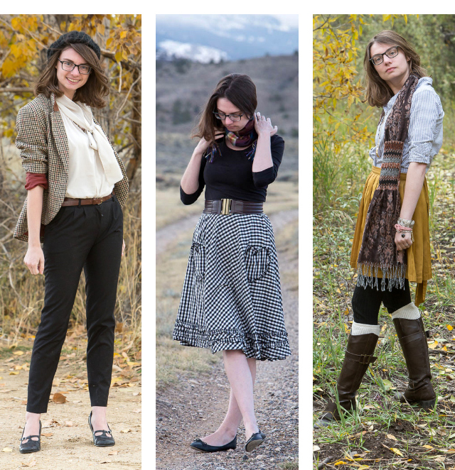 October, Autumn, Fall, outfits, clothes, modcloth, popbasic, gamine