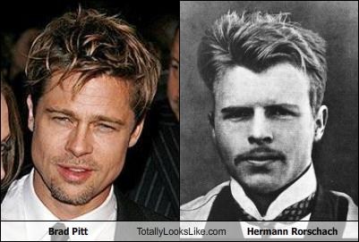 Hermann Rorschach e Brad Pitt
