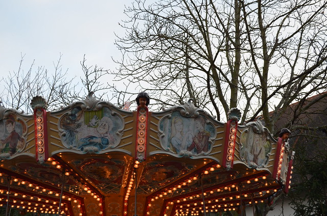 Weihnachtsmarkt Freinsheim Christmas carousel