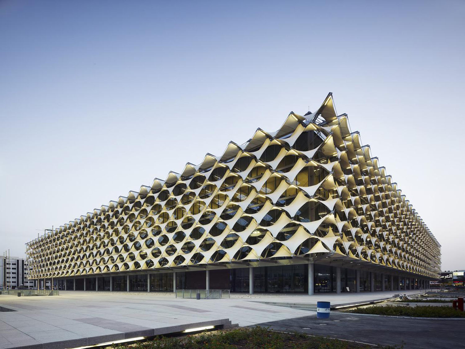 King Fahad National Library design by Gerber Architekten