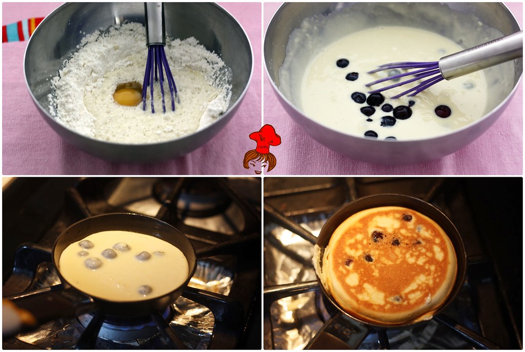 藍莓鬆餅 Blueberry pancake  6.1