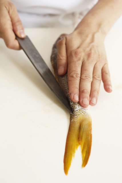 Filetting a Fish from Food52