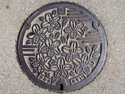 Ōchi,Kagawa , manhole cover （香川県大内町のマンホール）