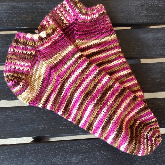 Socks are finished! #ankletsock #lornaslaces #knitting