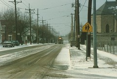 South Shore Line at Michigan City.